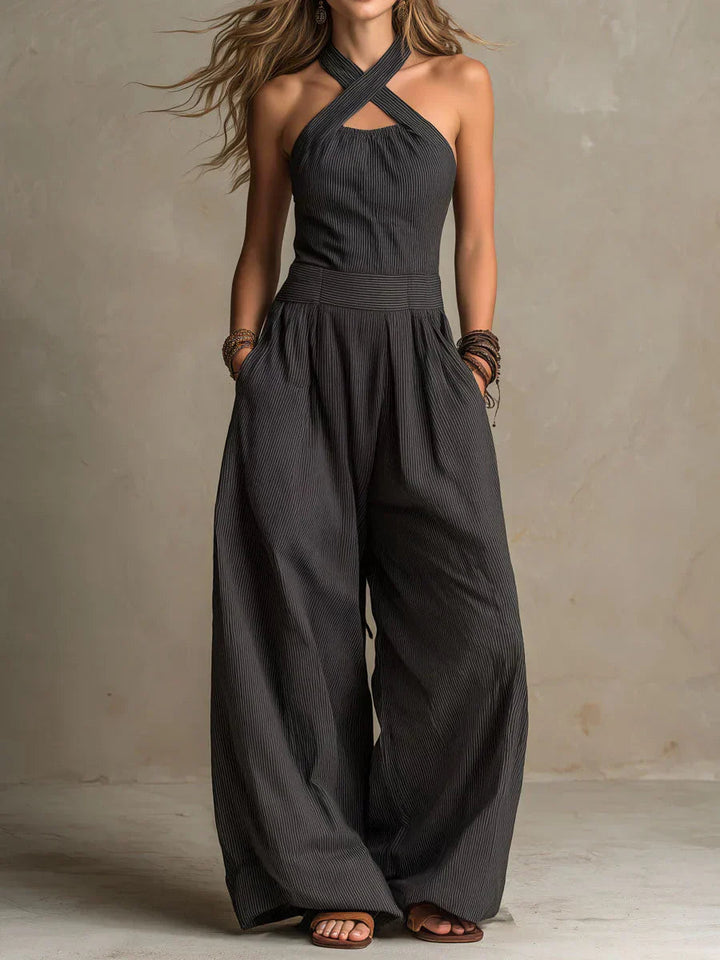 Kara | Elegant White Jumpsuit for Women – Flowy, Comfortable & Perfect for Any Occasion 0
