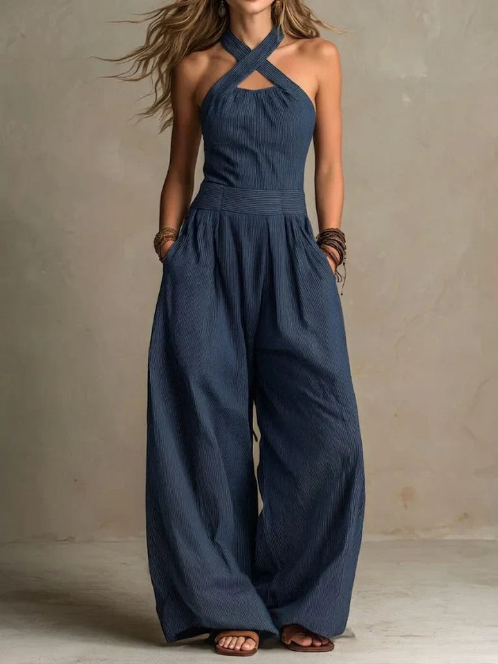 Kara | Elegant White Jumpsuit for Women – Flowy, Comfortable & Perfect for Any Occasion 1