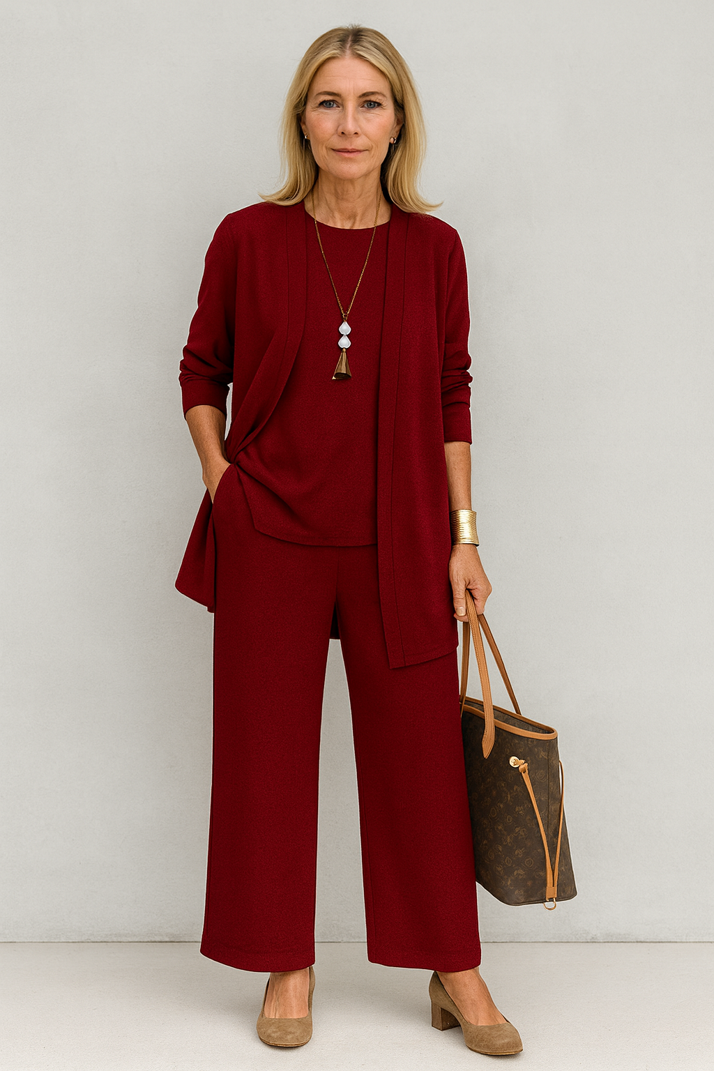 Karin | Elegant Plus Size Suits for Women – Lightweight, Versatile Three-Piece Set 2