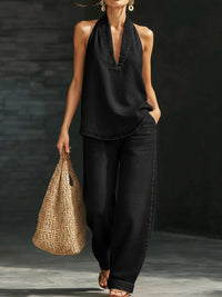 Ava | Stylish and Modern Two-Piece Denim Set