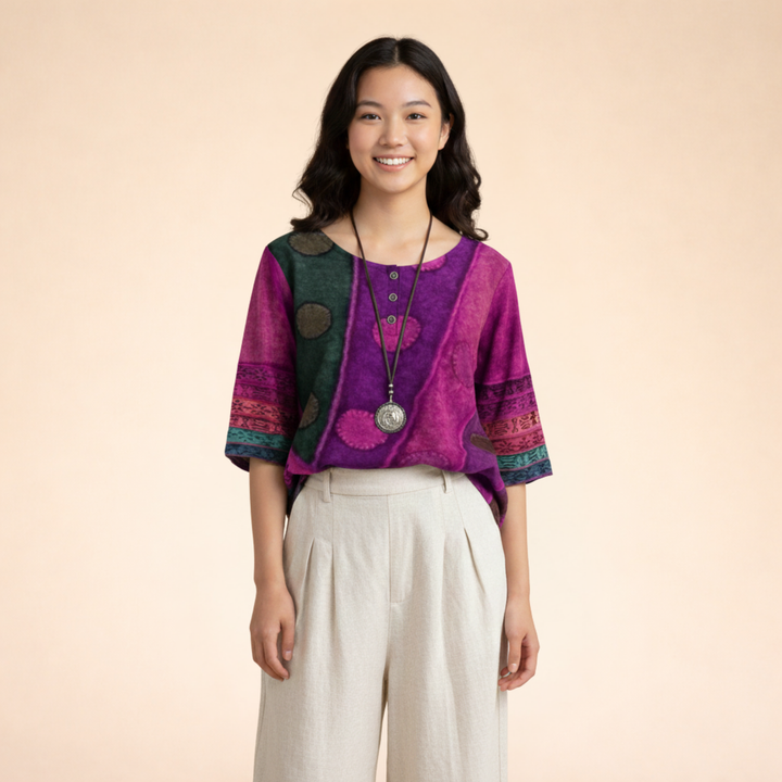 Jeanne | Trendy design boho top