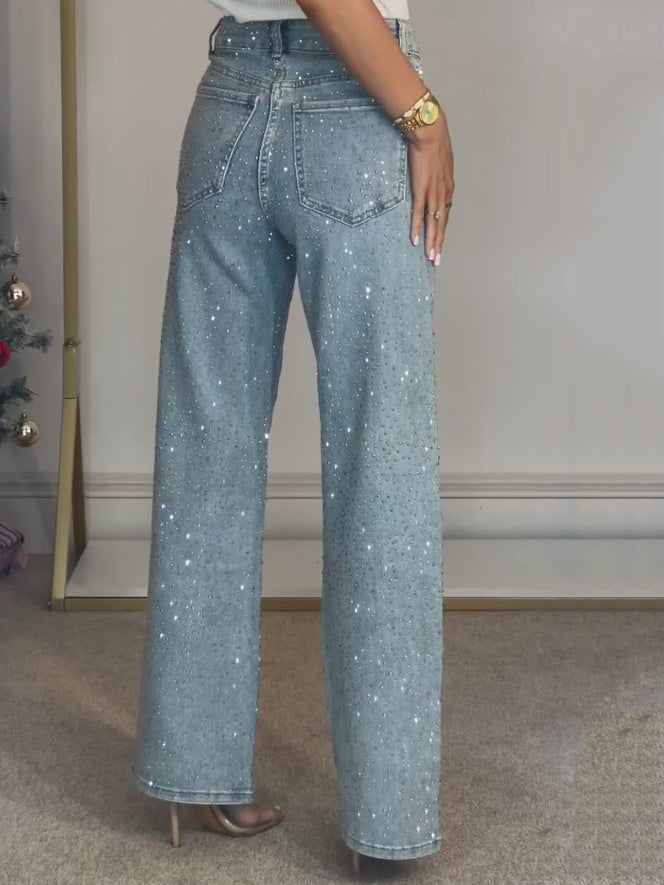 Kelley | High Waist, Glittery & Stylish Jeans 2