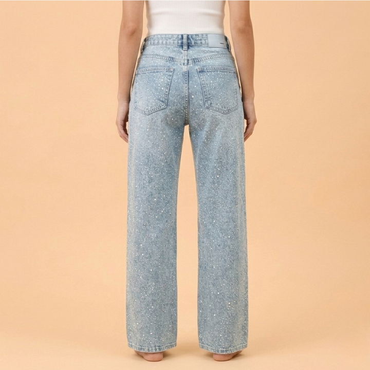 Kelley | High Waist, Glittery & Stylish Jeans 6