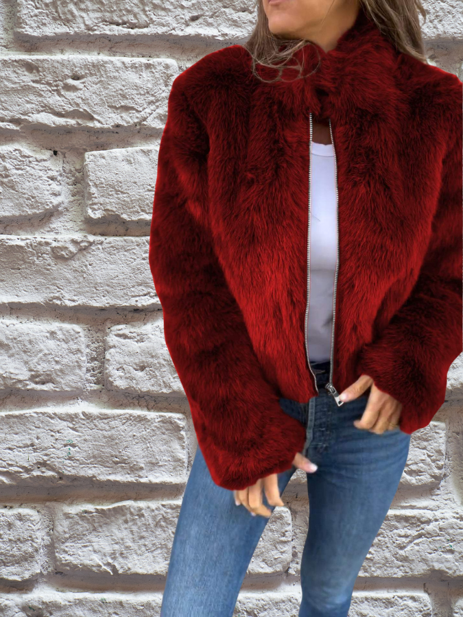 Kelsey | Comfortable Wool Blend Winter Coat 2