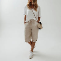 Madeleine | Lässige und atmungsaktive Bermuda-Shorts für den Sommer