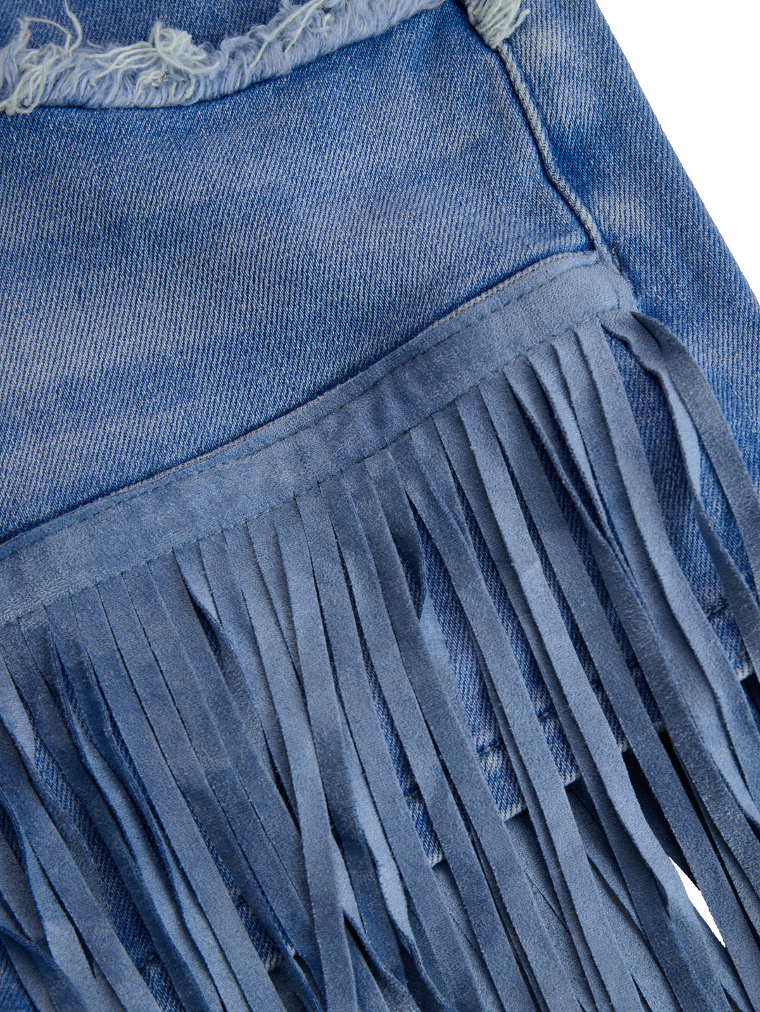 Kiera | Flattering High Waist Mini Skirt for Women – Trendy Fringe Design 6