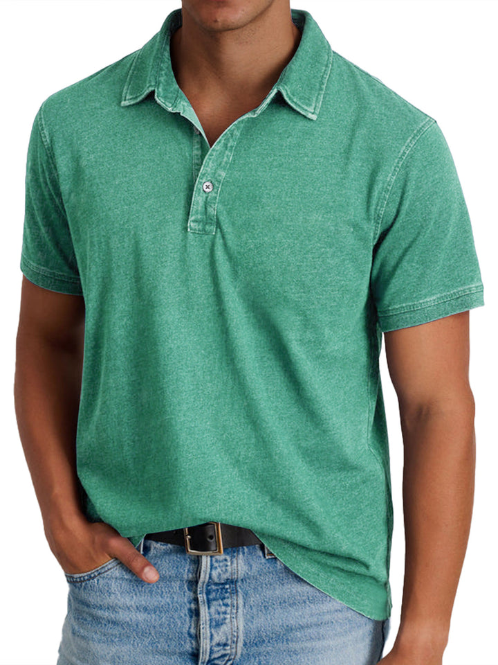 Kiran | Mens Polo Shirts Classic Modern Fit Breathable Cotton 1