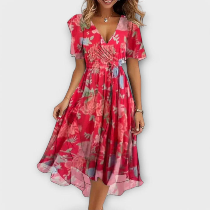 Kivara | Elegant Floral Women's Dress 1