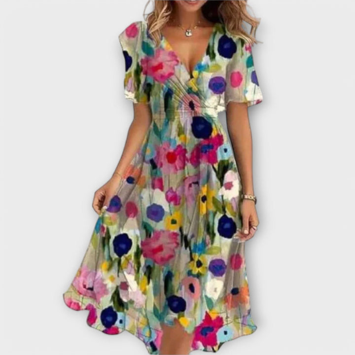 Kivara | Elegant Floral Women's Dress 3