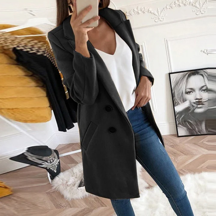 Lale | Modern & Comfortable Long Blazer 0