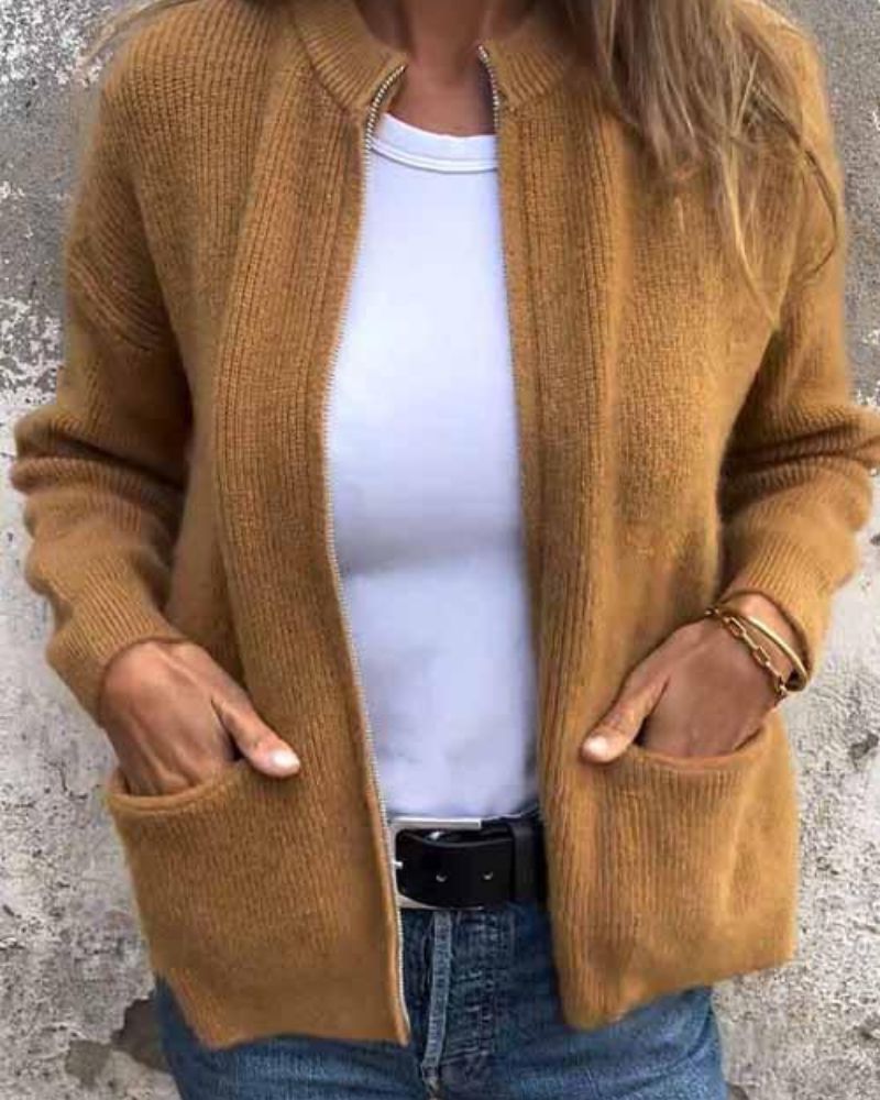 Lana | Cardigan Sweater Lightweight Relaxed Fit Versatile Layer 2