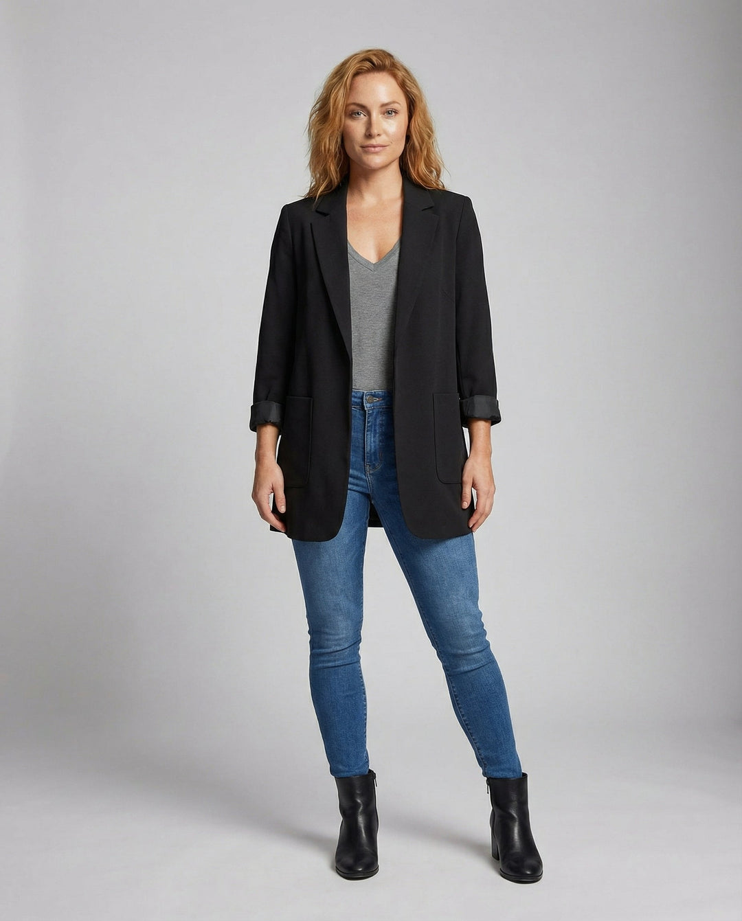 Lara | Elegant, Versatile &amp; Comfortable Women’s Long Blazer 1