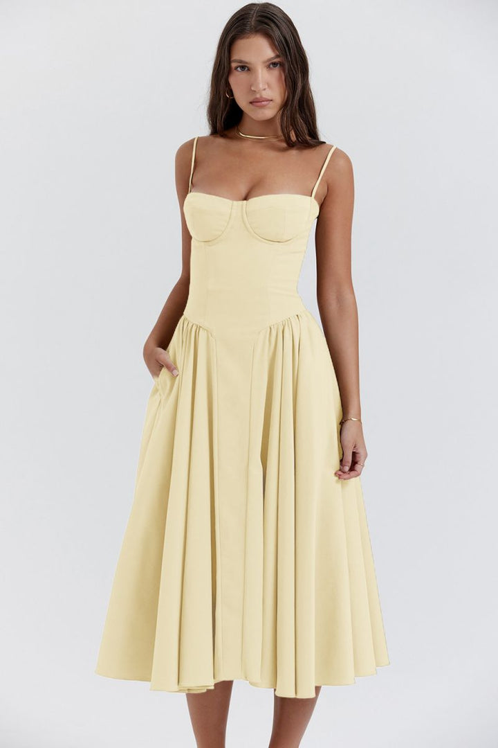 Lara | Women's Dress Vintage-Inspired Long Elegant Fit 0