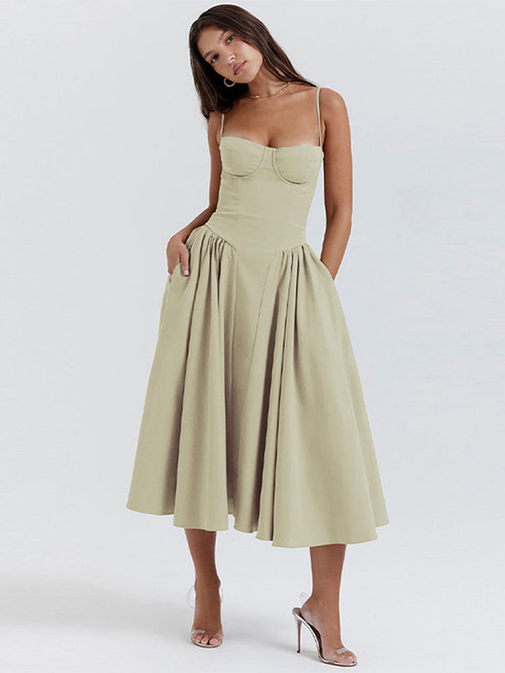 Lara | Women's Dress Vintage-Inspired Long Elegant Fit 1