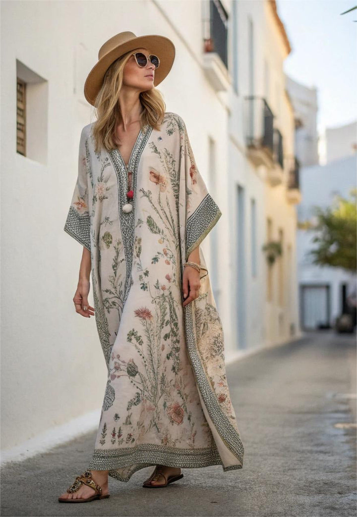 Leah | Kaftan dress women's summer look 4