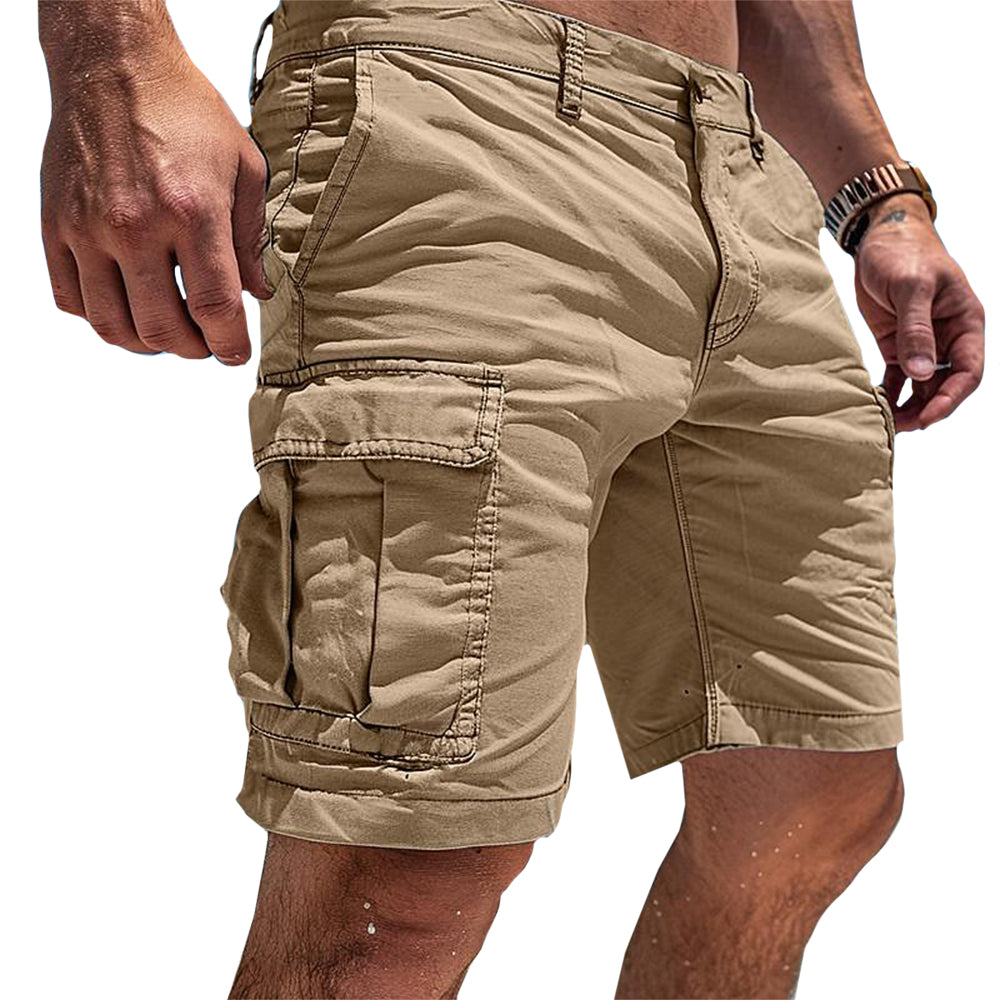 Liam | Men's Cargo Shorts Stylish Utility Regular Fit Cotton Blend 1