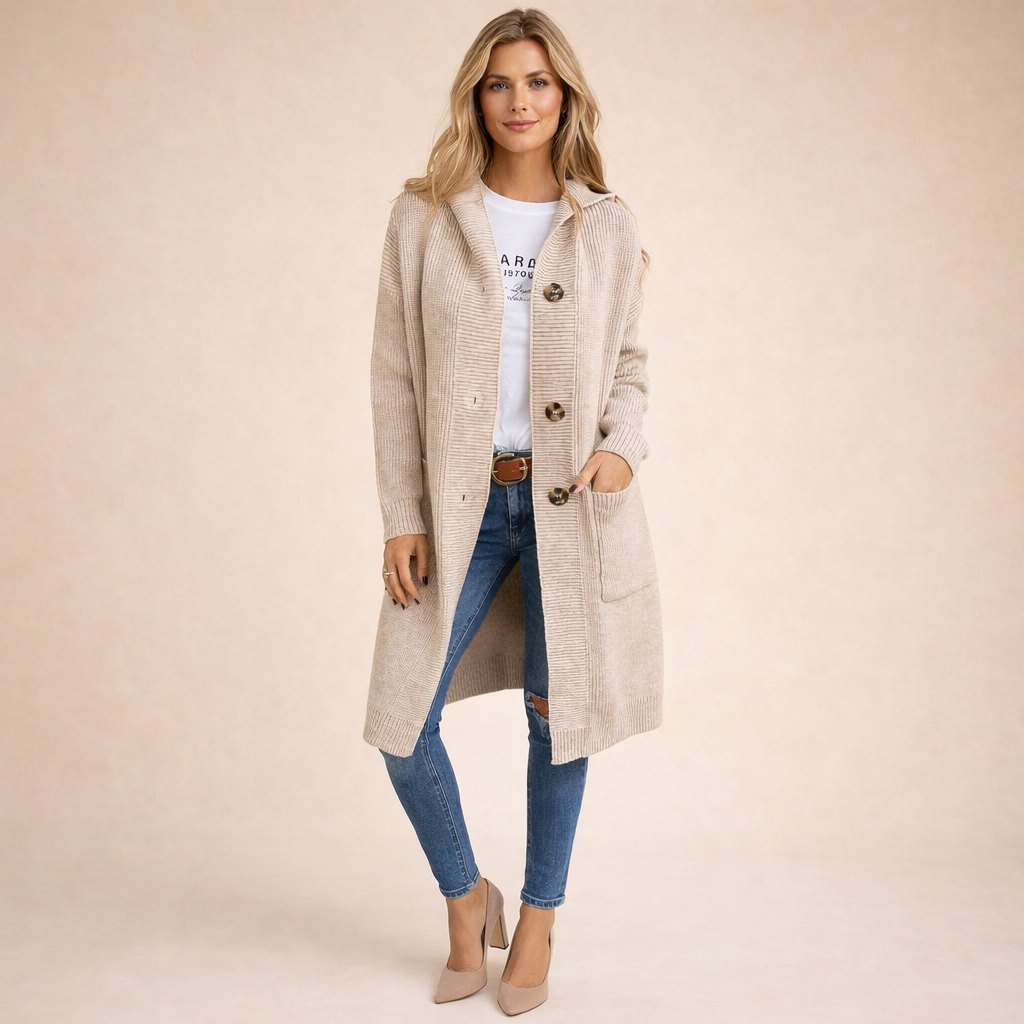 Lieke | Long, comfortable and stylish cardigan 3
