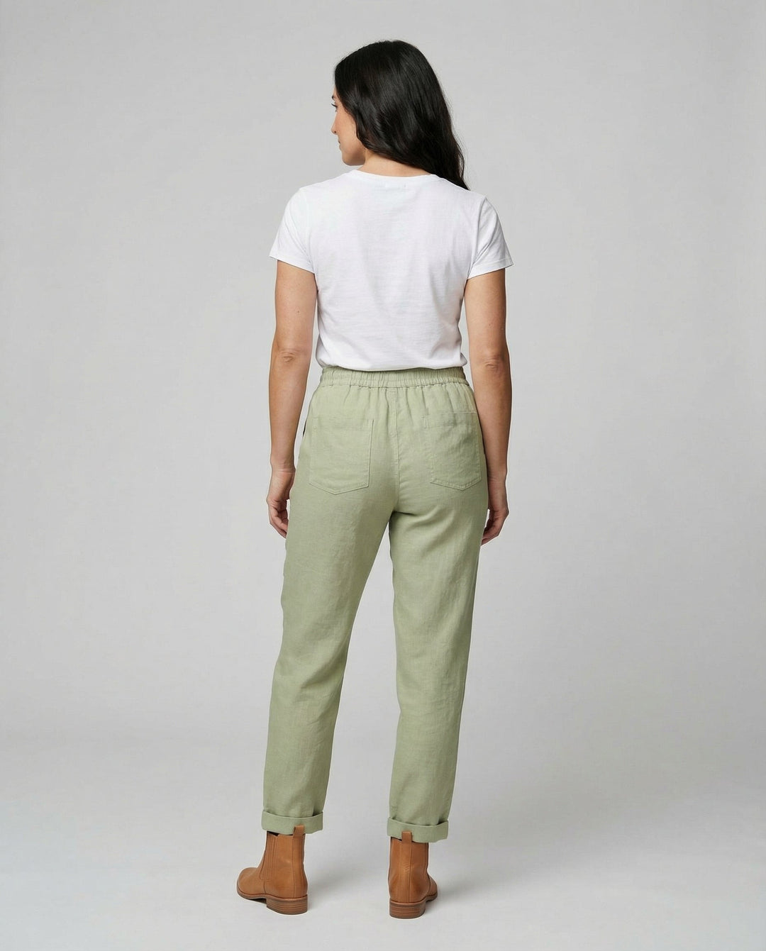 Lina | Lightweight, Breathable &amp; Stylish Women’s Linen Trousers 3