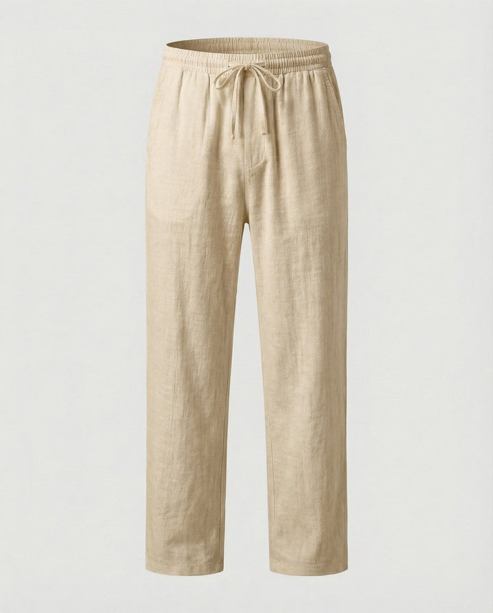 Lino | Breathable, Comfortable &amp; Stylish Men’s Casual Linen Trousers 8