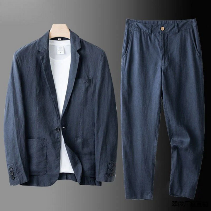 Lino | Tailored Men's Linen Set for Casual Elegance 7