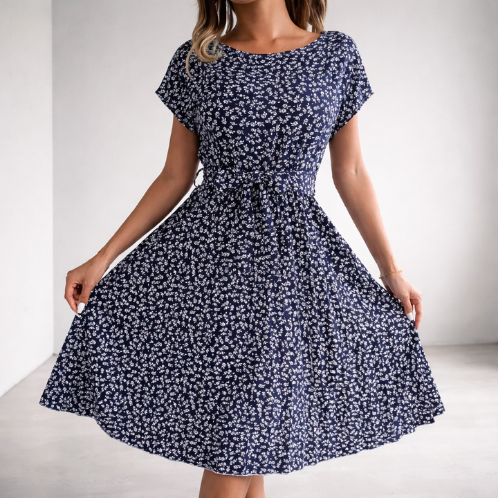 Liora | Elegant Floral-Inspired Summer Dress for Wedding Guests & Cocktail Events 0