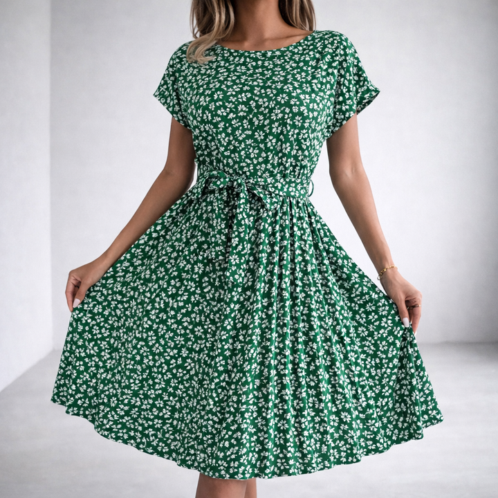 Liora | Elegant Floral-Inspired Summer Dress for Wedding Guests & Cocktail Events 2