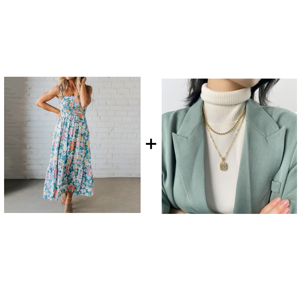 Liora | Elegant Floral Print Summer Dress for Wedding Guests 7