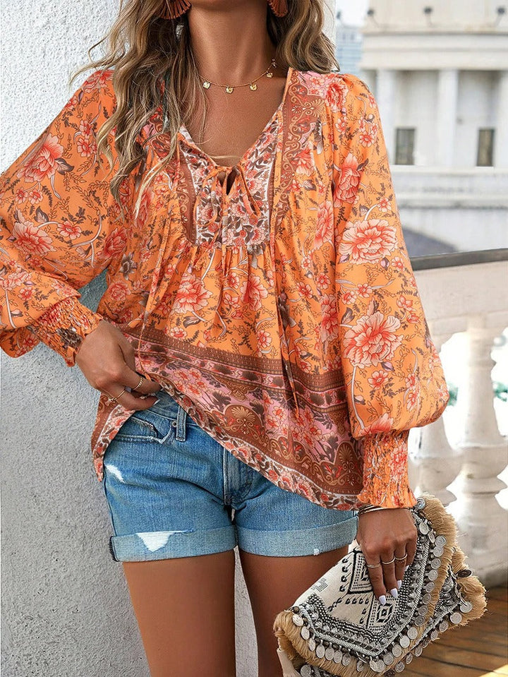 Lisa | Lightweight and stylish floral print top 3