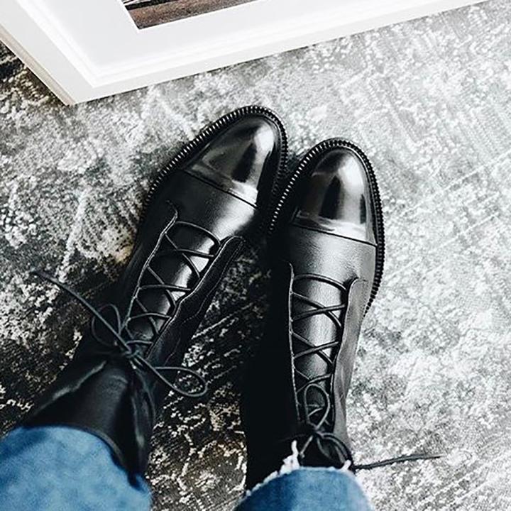 Lisa | Stylish Comfortable Leather Boots 8