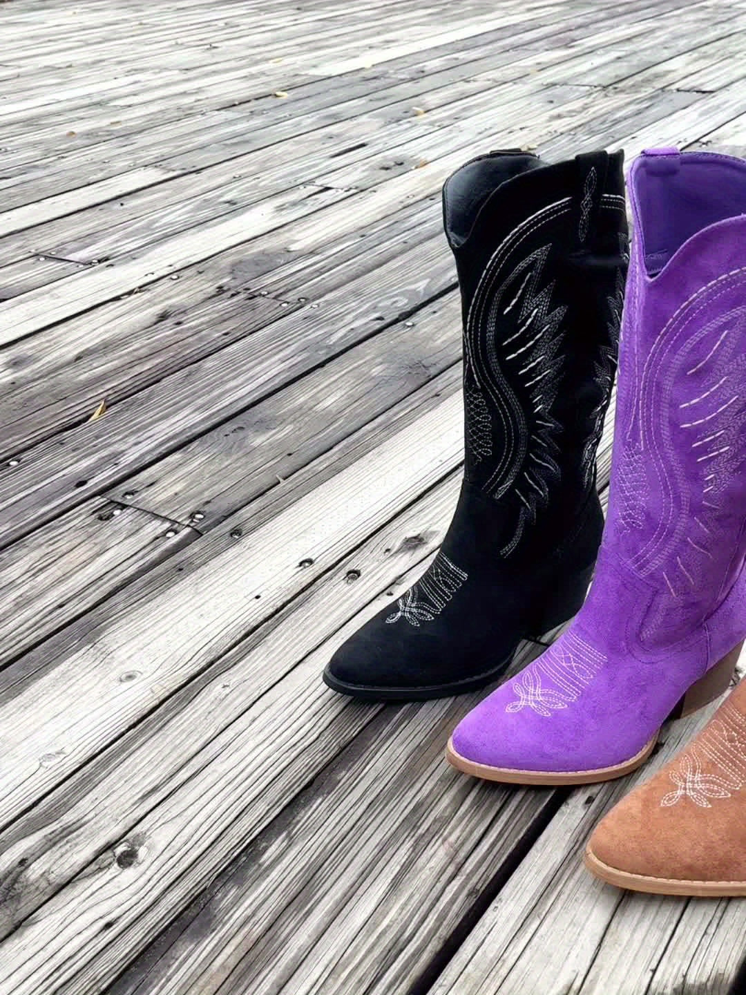 Lith™ | Suede Boots Midnight Elegant Streamlined Fit 4