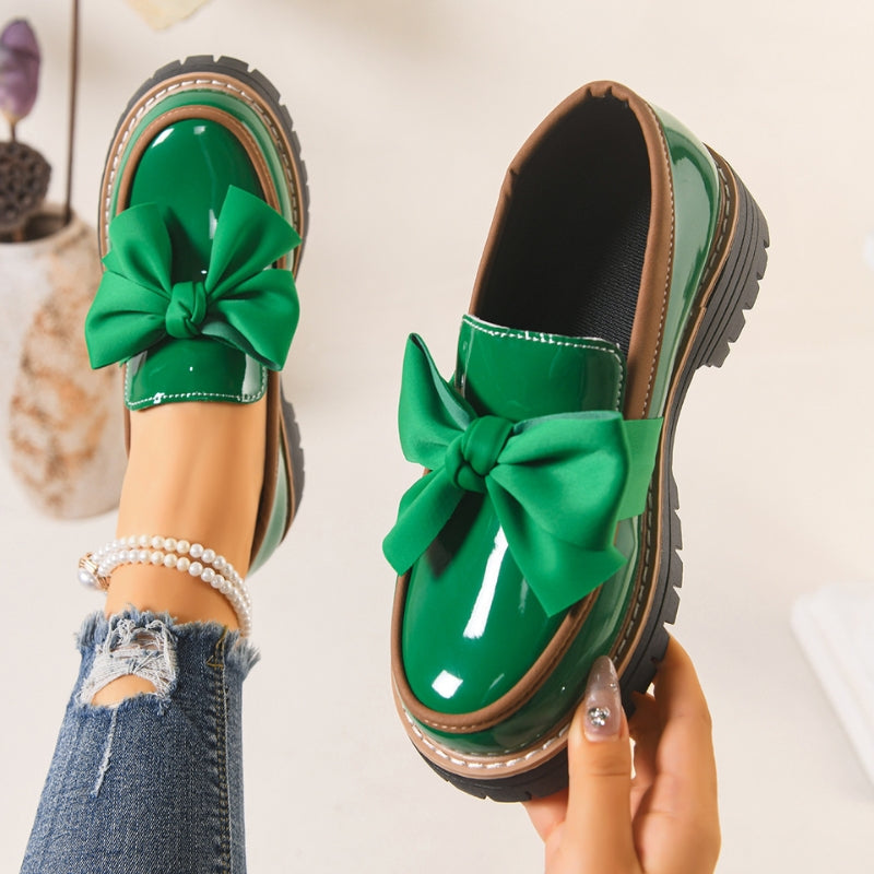 Livia | Elegant Chunky Platform Women's Loafers 0
