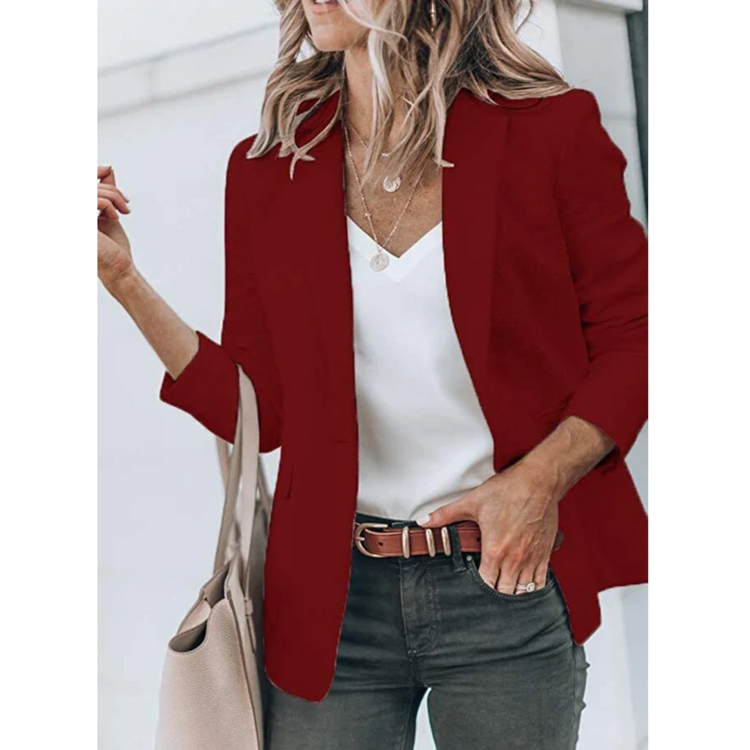 Livia | Elegant Fitted Black Blazer for Women – Perfect for Any Occasion 11