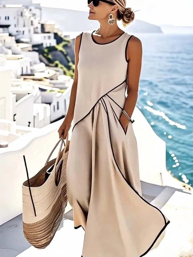 Livia | Elegant Flared Casual Dress for Women 1