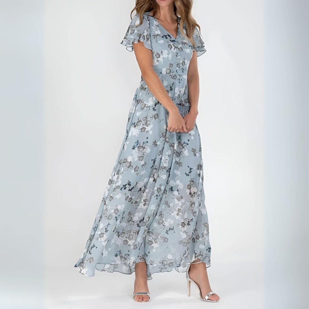 Livia | Elegant Floral Womens Dress for Wedding Guests 1