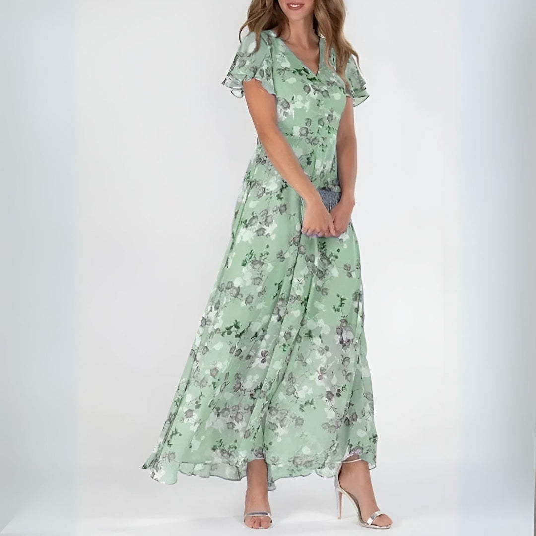 Livia | Elegant Floral Womens Dress for Wedding Guests 2