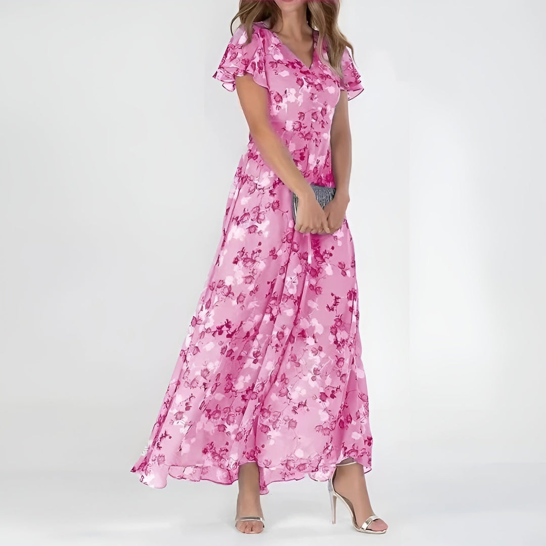 Livia | Elegant Floral Womens Dress for Wedding Guests 4