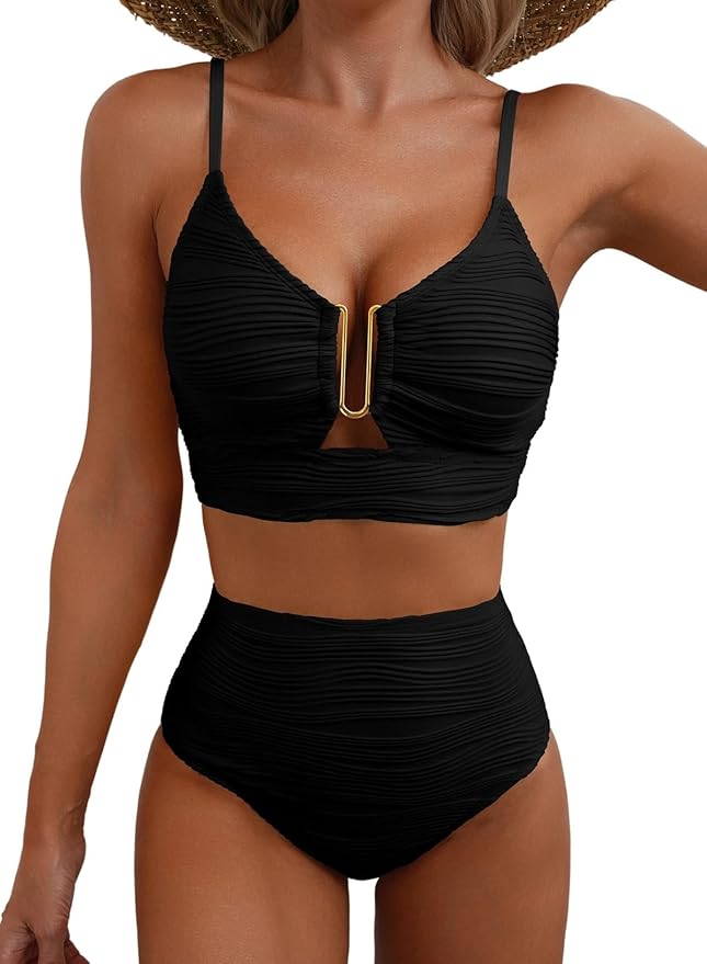 Livia | High Waisted Women's Bikini Set – Comfortable, Stylish Swimwear for Women 0