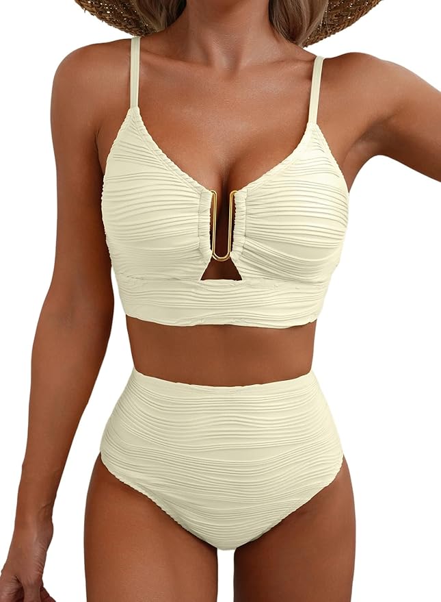 Livia | High Waisted Women's Bikini Set – Comfortable, Stylish Swimwear for Women 8