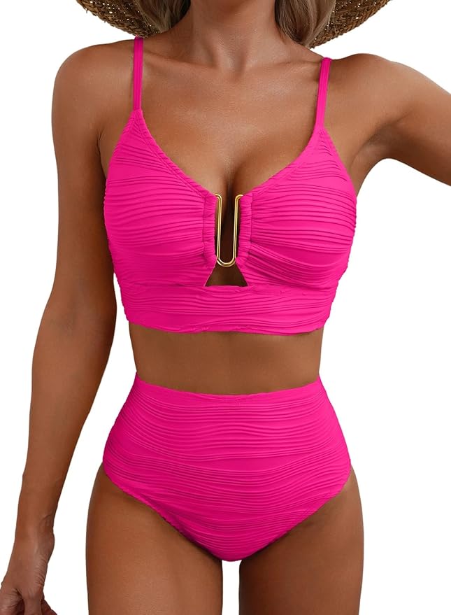 Livia | High Waisted Women's Bikini Set – Comfortable, Stylish Swimwear for Women 9