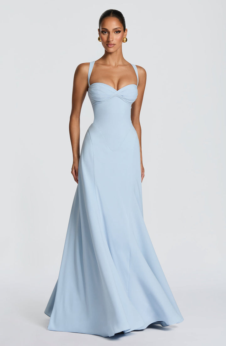 Loretta | Maxi Dress Floral Elegant A-Line Tailored Fit 4