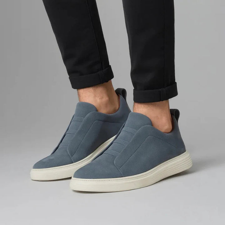 Luca | Suede Sneakers Casual Comfortable Slip-On Fit 4