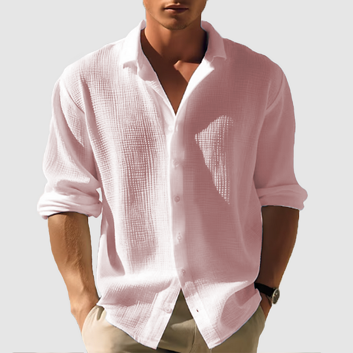 Lucas | Casual Men's Shirt with Buttons 3