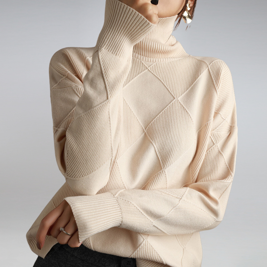 Lucy | Turtleneck Cashmere Sweater 12