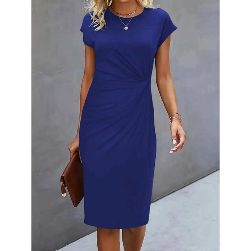 Luisa | Elegant women's midi dress for work and evening 2