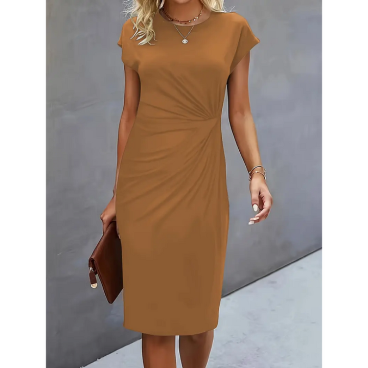 Luisa | Elegant women's midi dress for work and evening 4