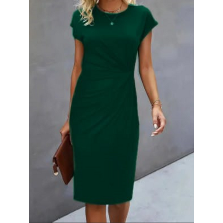 Luisa | Elegant women's midi dress for work and evening 7