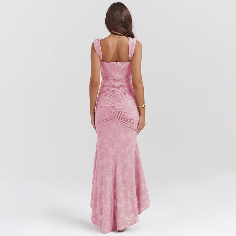 Luma | Elegant floral design maxi dress 4