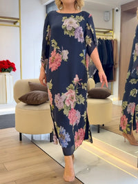 Mary | Elegant and Lightweight Floral Maxi Dress