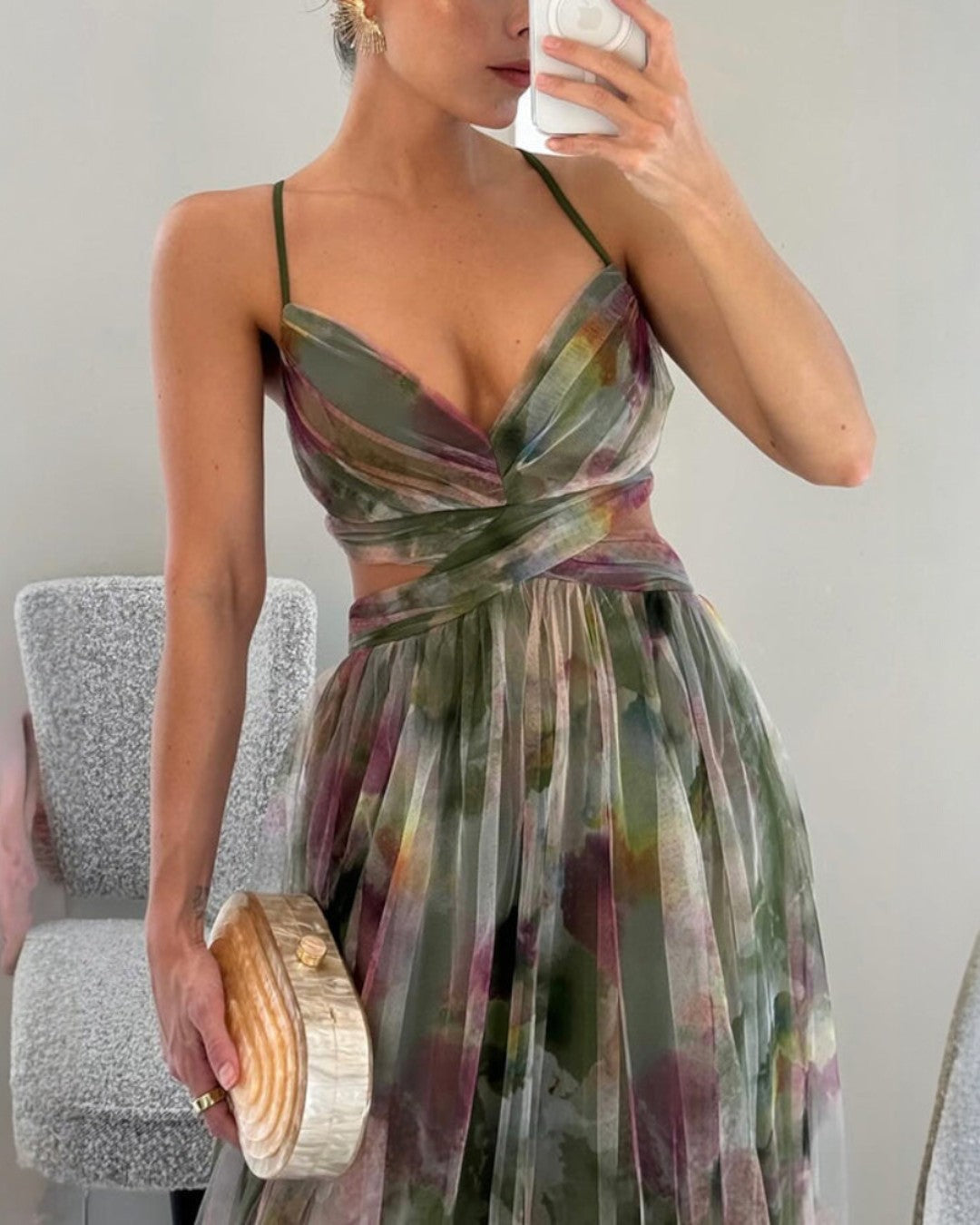 Luna Belle | Elegant Floral Maxi Dress for Women 7