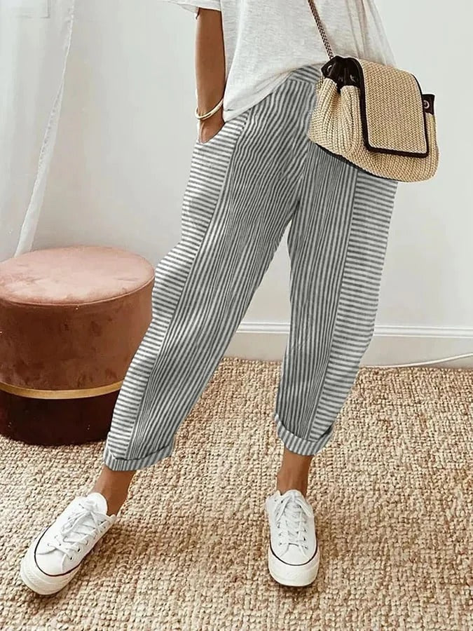 Luna Breeze | Lightweight Linen Pants Women for Effortless Style 3